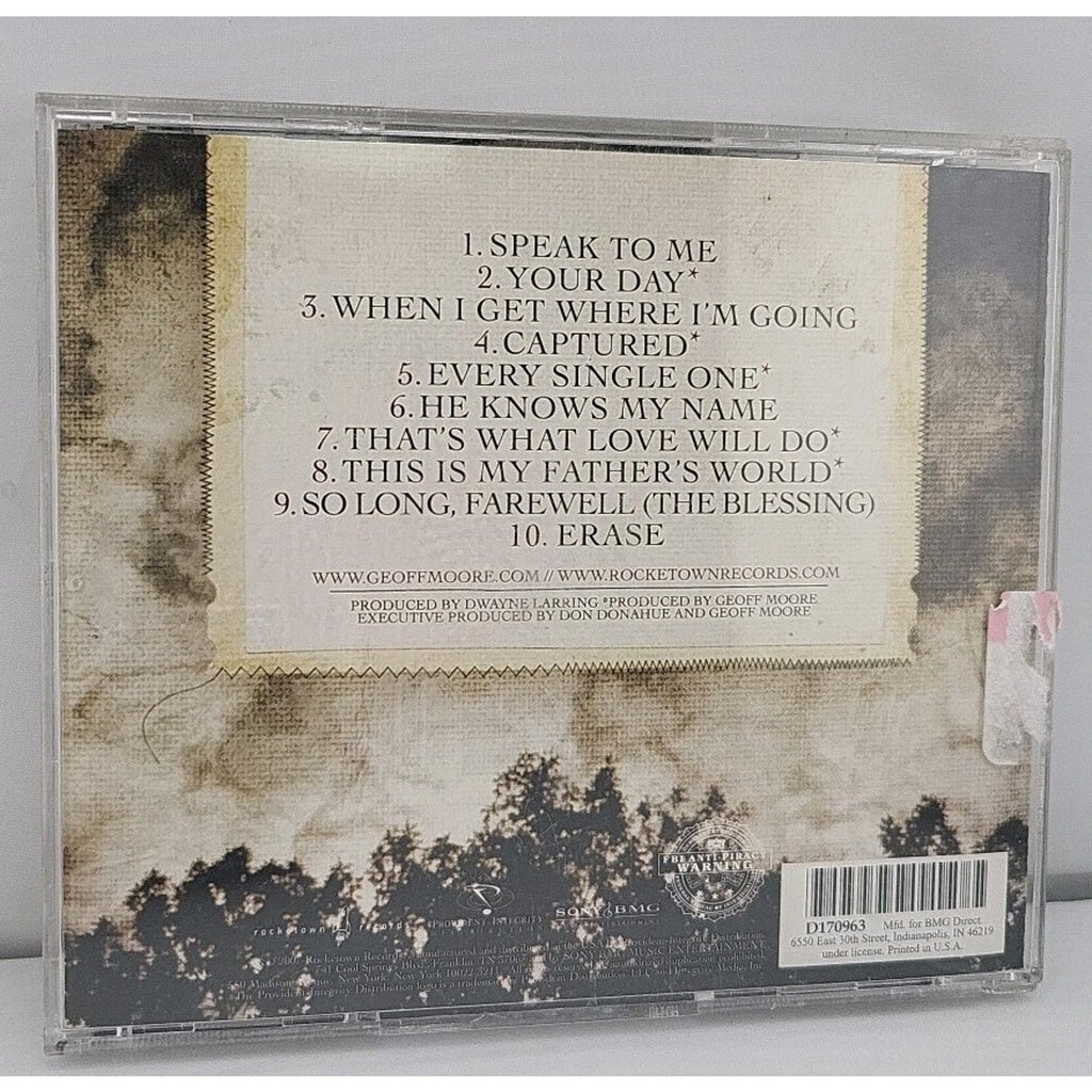Speak to Me by Geoff Moore (CD, Jan-2007, Rocketown)