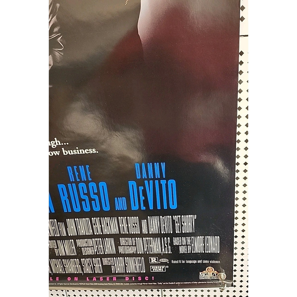 Get Shorty Original One Sheet Movie Poster - 1995 Single Sided 27x40