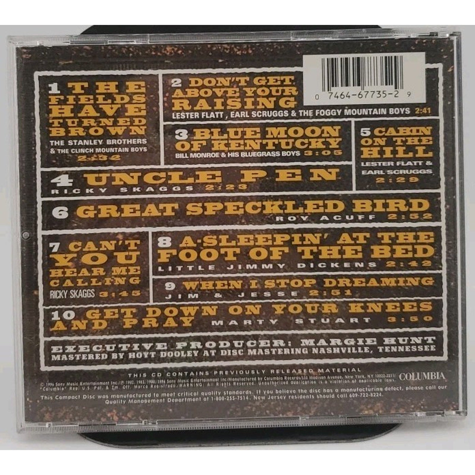 Bluegrass Super Hits by Various (CD, 1996)