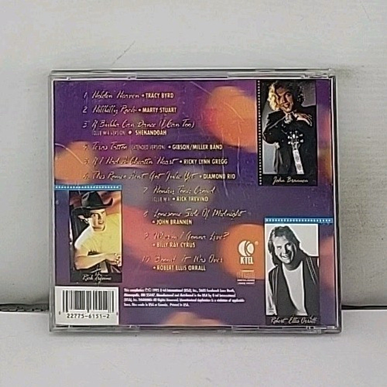 Dance Country Club by Various Artists (CD, 1995, K-Tel Distribution)