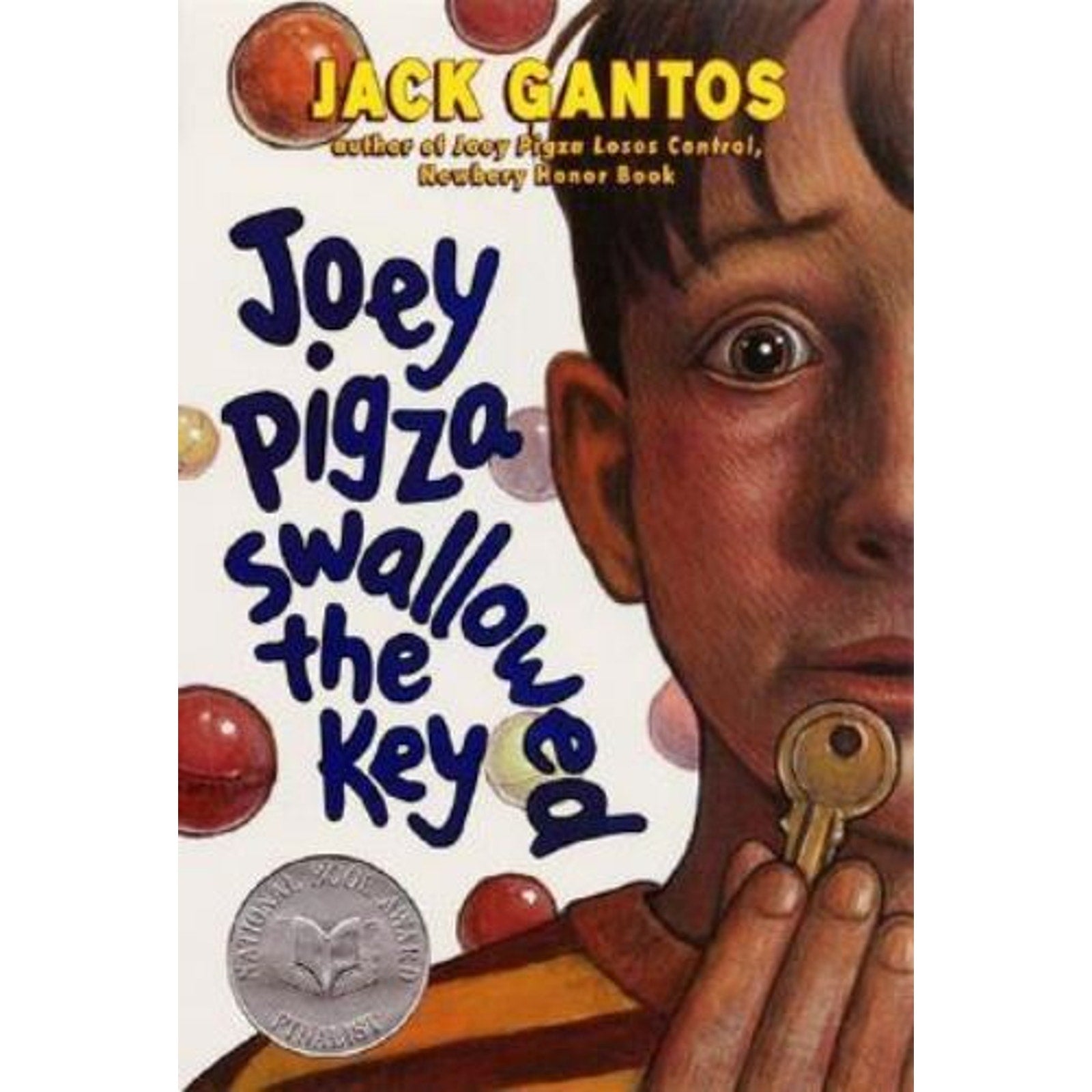 Joey Pigza Swallowed the Key by Jack Gantos (2001, Trade Paperback)