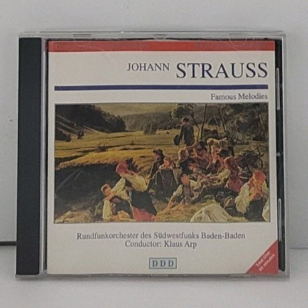Johann Strauss: Famous Melodies / Klaus Arp, Baden-Baden (Cd 1992)'