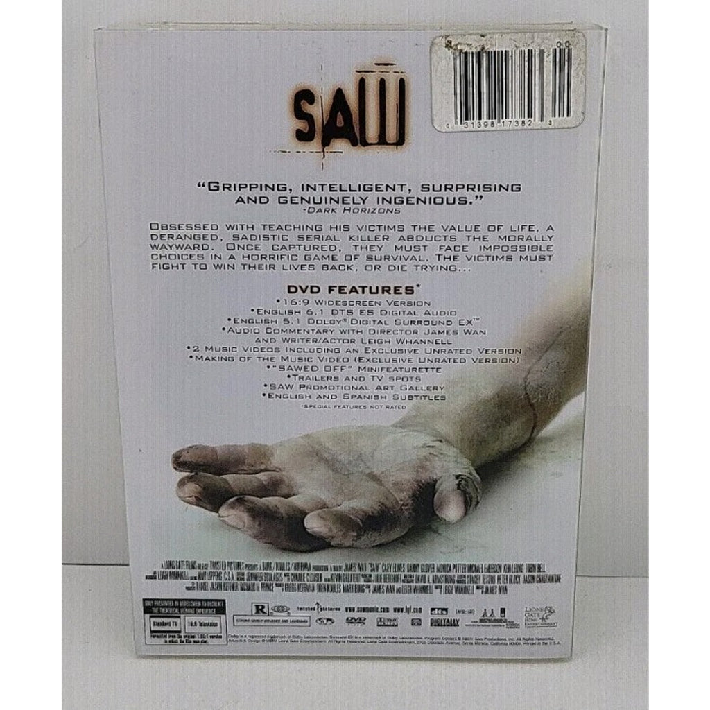 Saw DVD