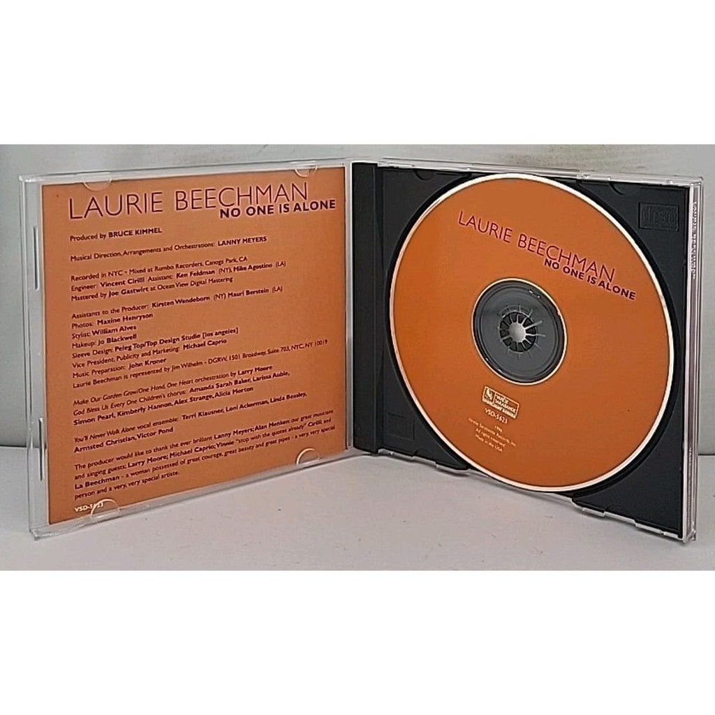 No One Is Alone by Laurie Beechman (CD, 1996)