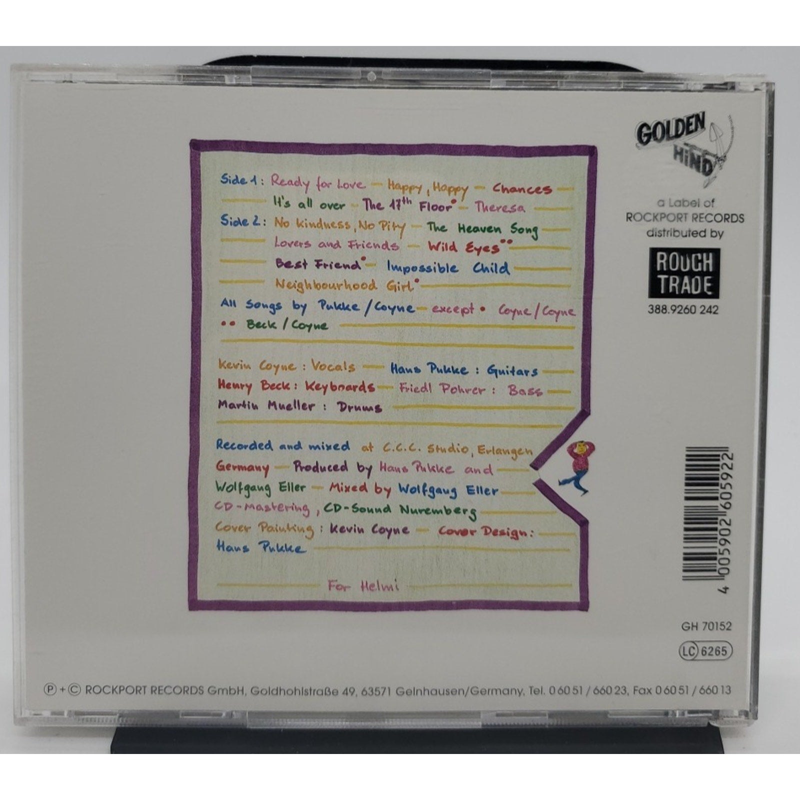 Romance Romance Kevin Coyne + Paradise Band (CD)