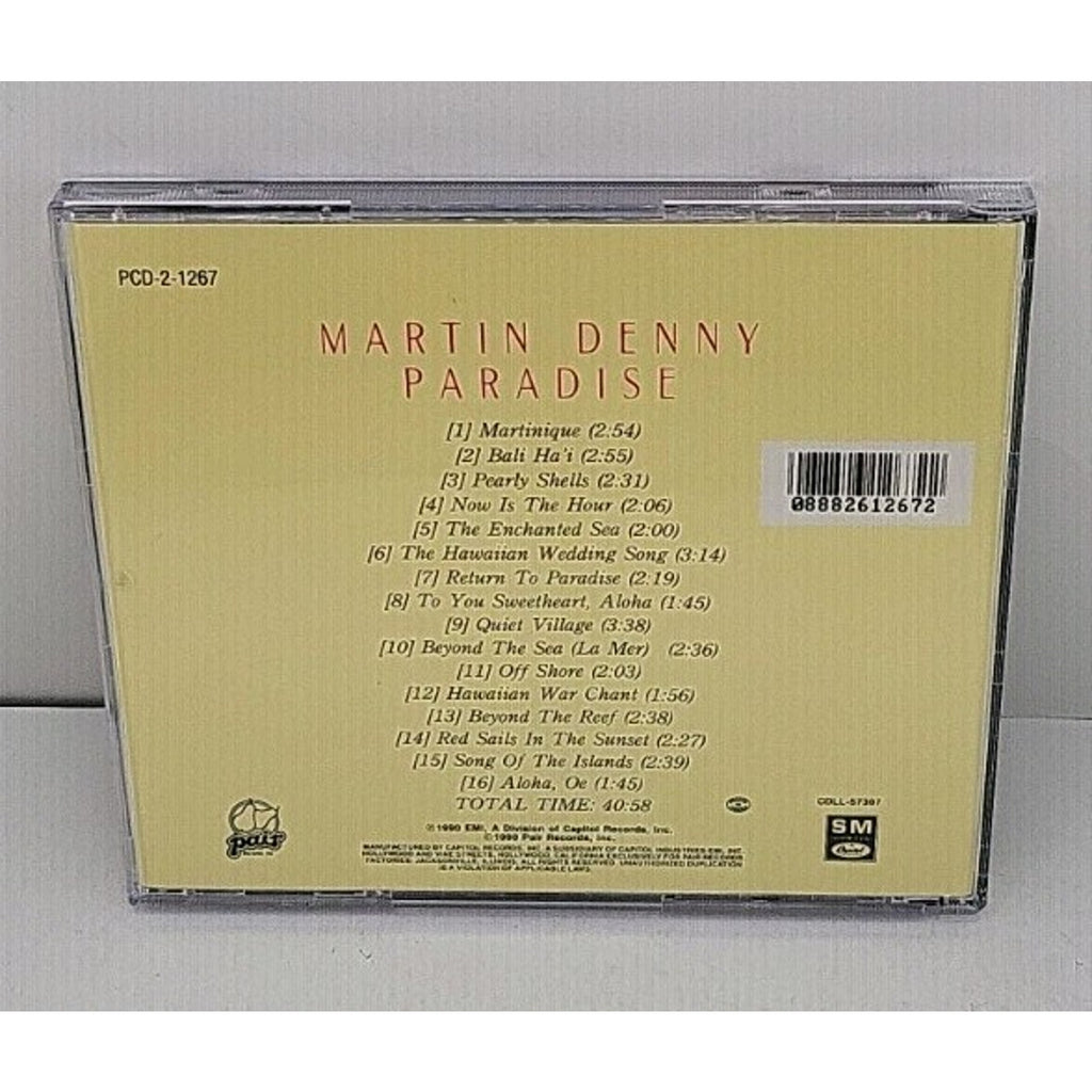 Paradise by Martin Denny CD