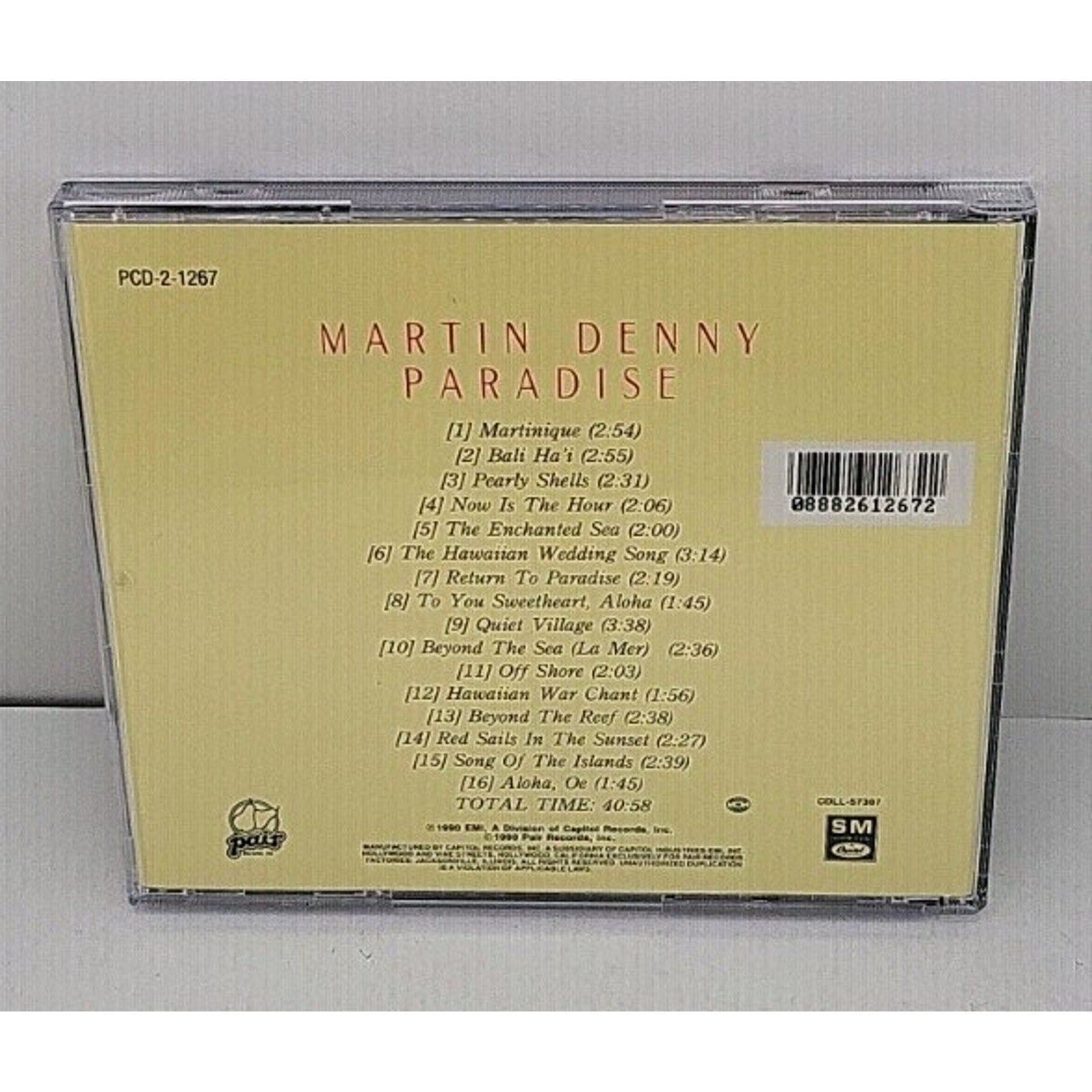 Paradise by Martin Denny CD