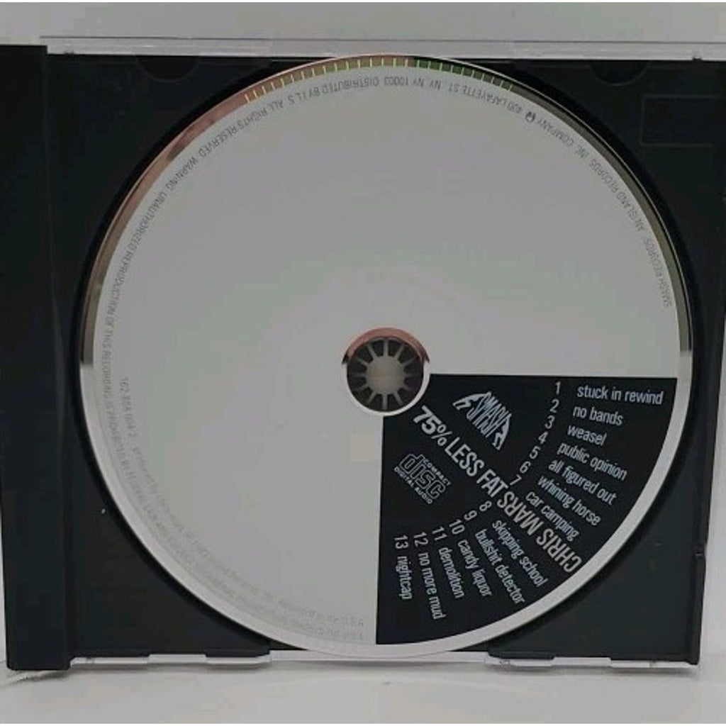 75% Less Fat by Chris Mars (CD, 1993, Smash Records)