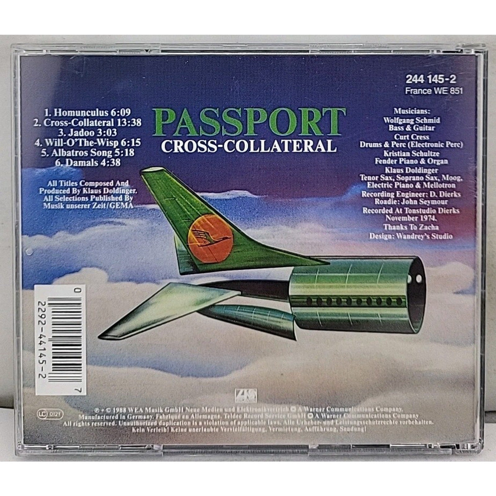 Cross Collateral by Passport (CD, 1998)