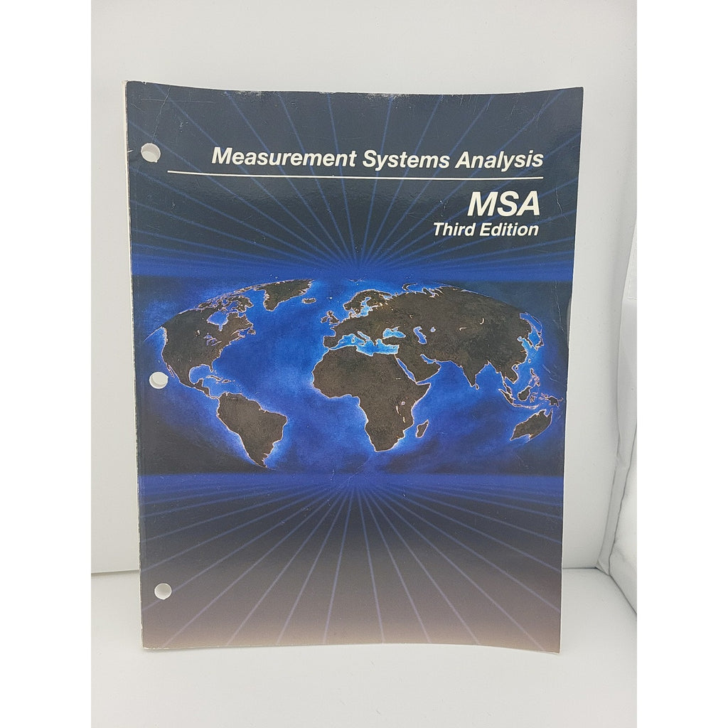 Measurement System Analysis (MSA) Reference Manual Paperback Book