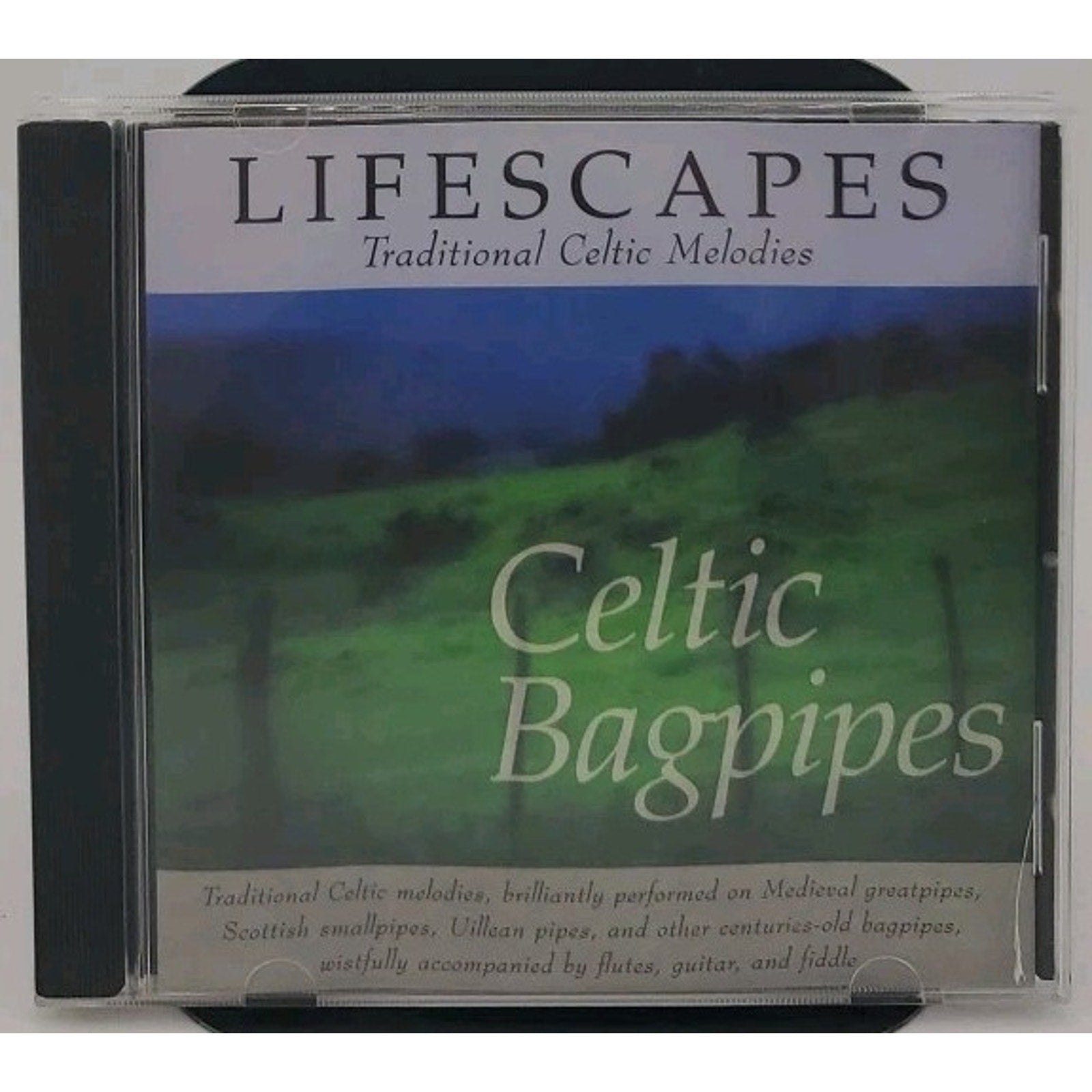 Celtic Bagpipes by Dirk Freymuth/Laura MacKenzie (CD, 1997, Lifescapes Music)