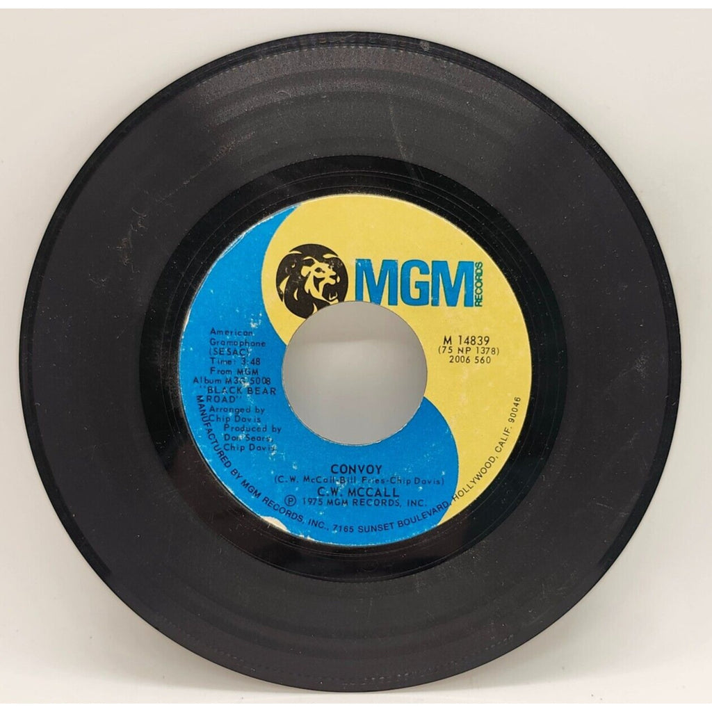 Long Lonesome Road / Convoy by C.W. McCall (Record) - M 14839