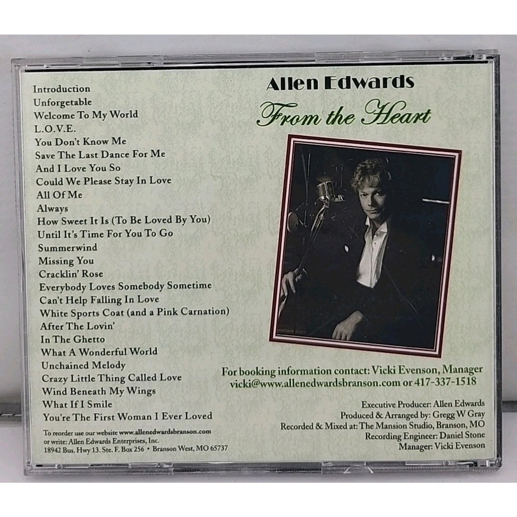 From The Heart Allen Edwards CD