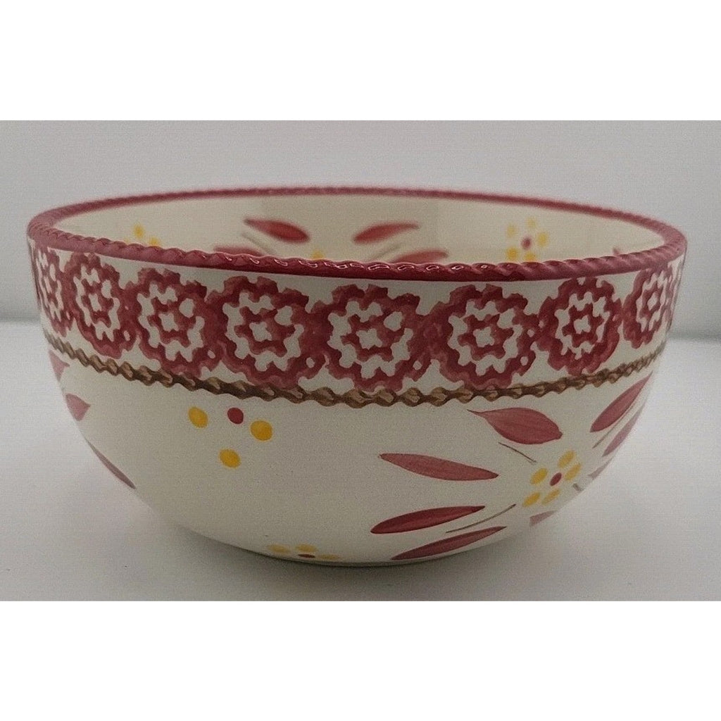 Temp-tations by Tara Old World Cranberry 18oz Bowls Set of 4