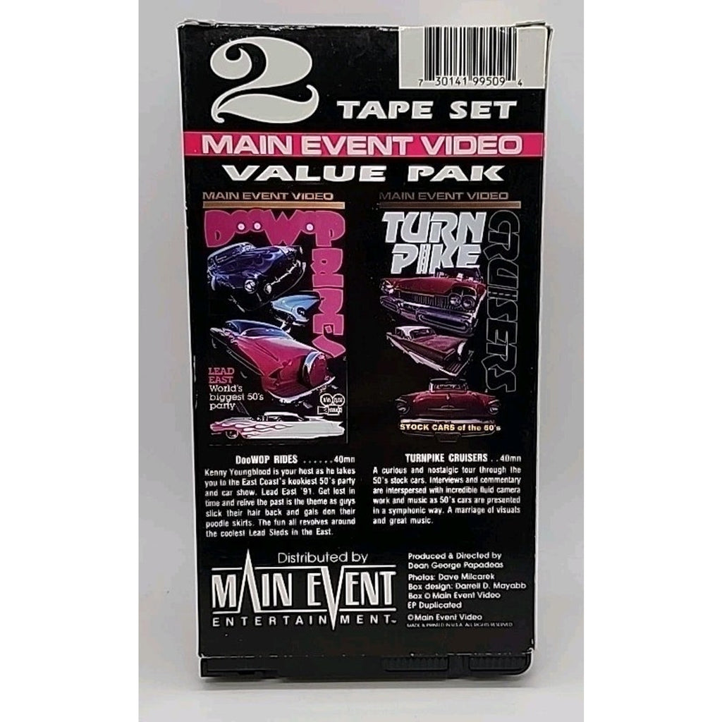 Doo Wop Rides/Turnpike Cruisers (VHS/EP, 1999, 2-Tape Set)