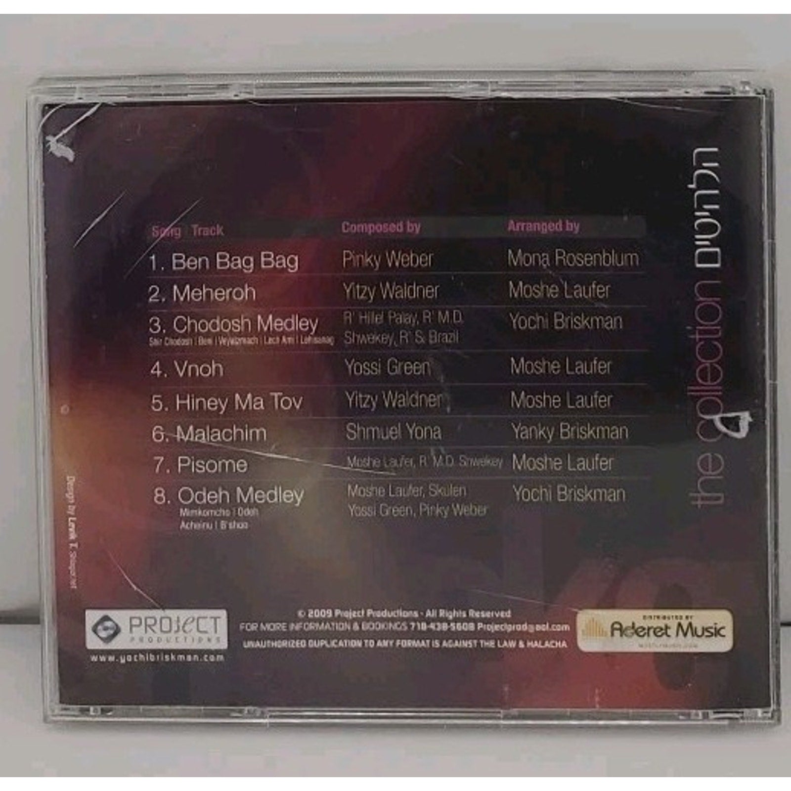 Yaakov Shwekey - The Collection #3 CD