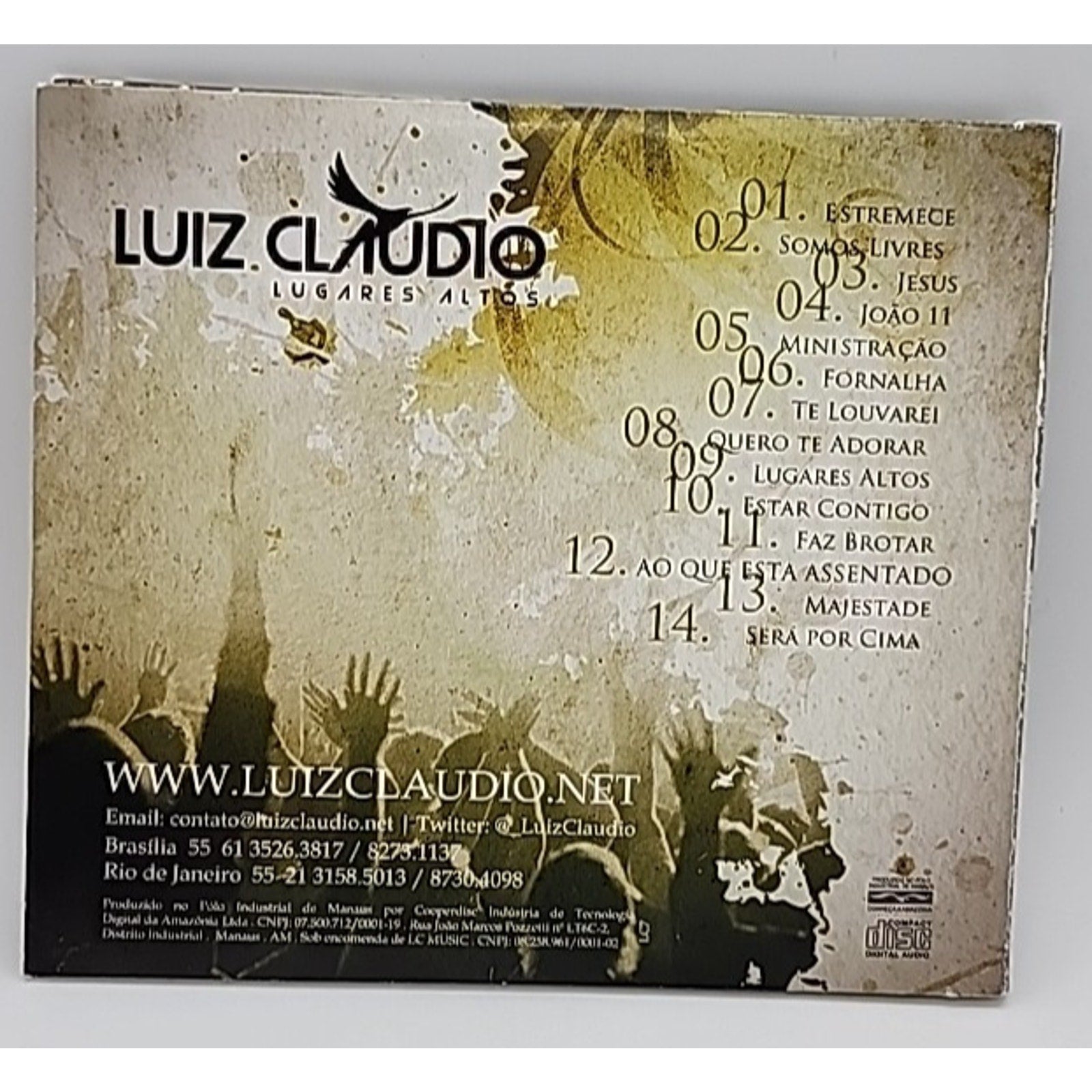 Luiz Claudio Lugares Altos (CD) *Rough Disc*