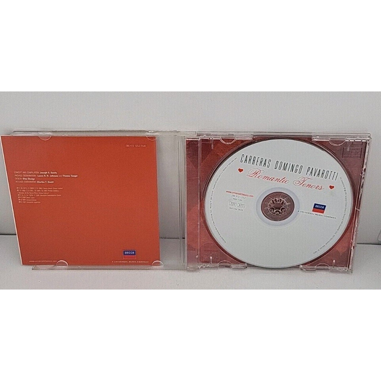 Romantic Tenors by The Three Tenors (CD, 2002)