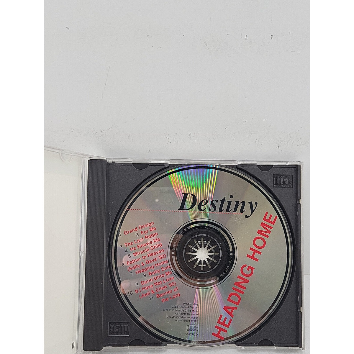Heading Home By Destiny CD