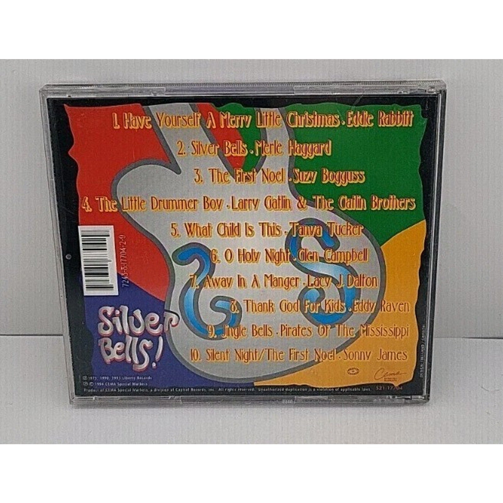 Silver Bells, Top Country Stars (CD, Country Christmas, 1974)