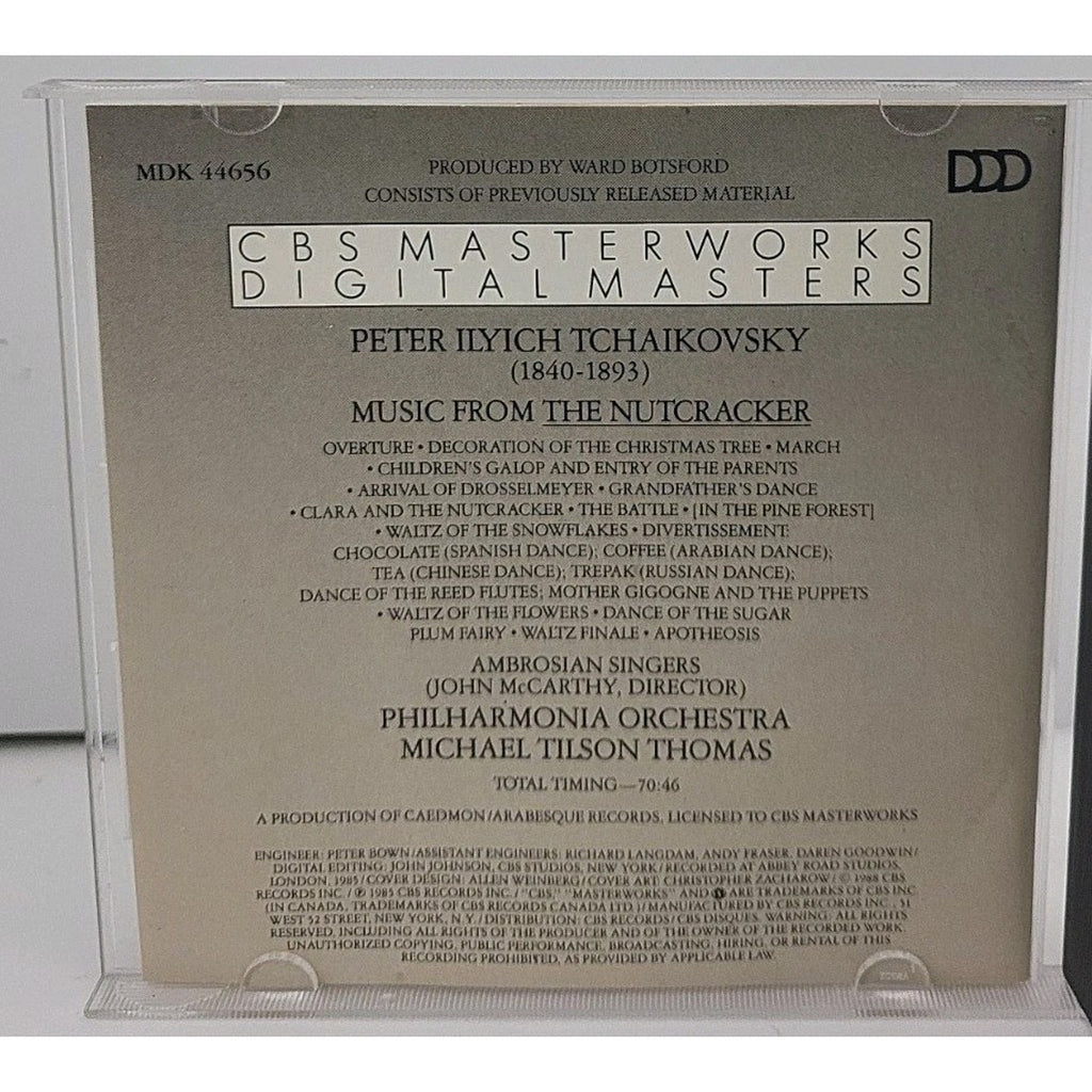 Tchaikovsky : Music from the Nutcracker Philharmonia Orchestra (CD)