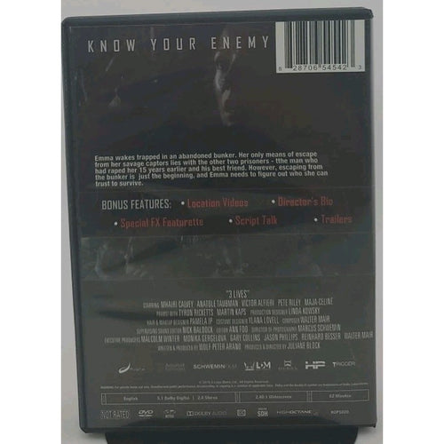 3 Lives (DVD, 2019)