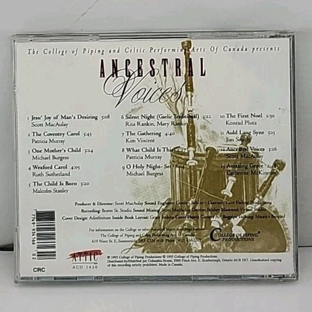 Ancestral Voices - Celtic Christmas CD