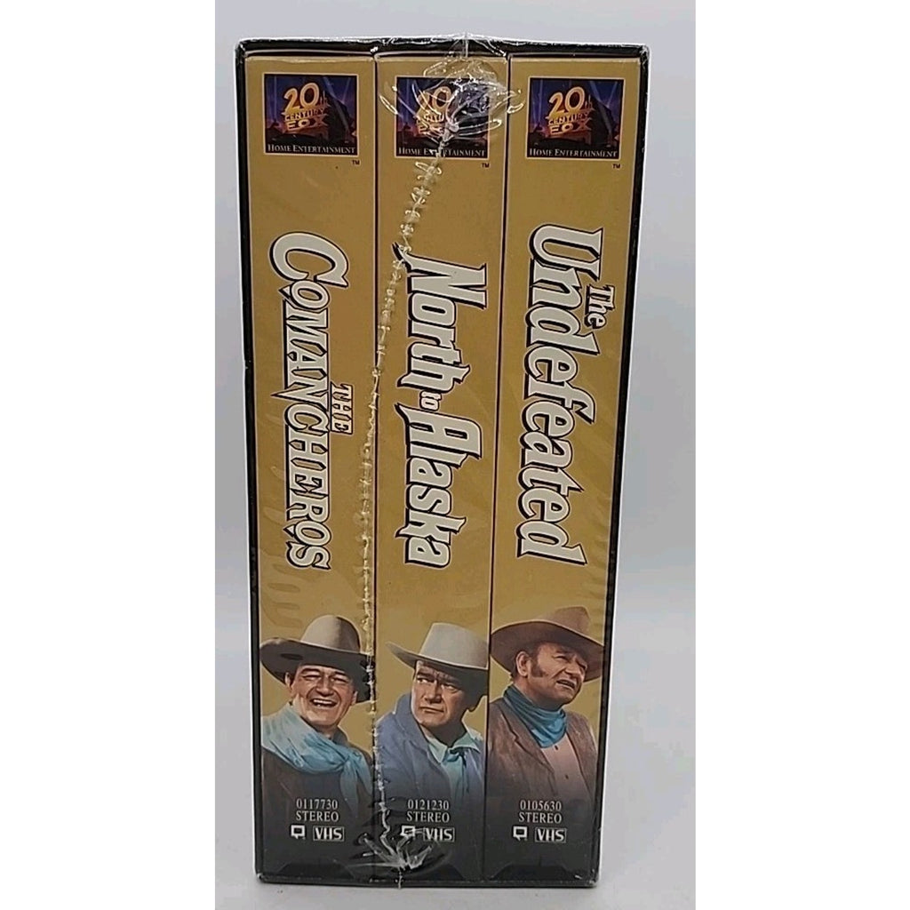 John Wayne - American Hero, Hollywood Legend 3-Pack (VHS, 2002, 3-Tape Set)*New*