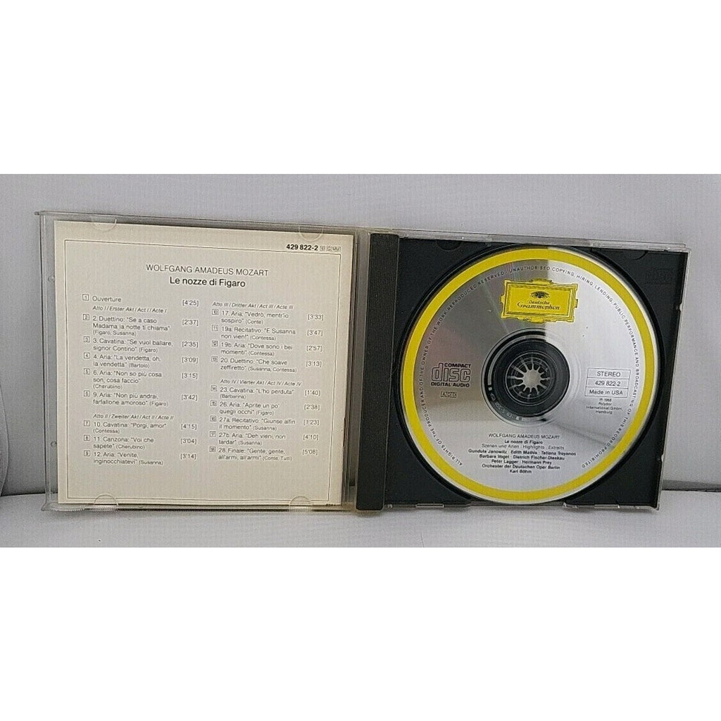 Mozart: The Marriage Of Figaro - Highlights Karl Böhm CD