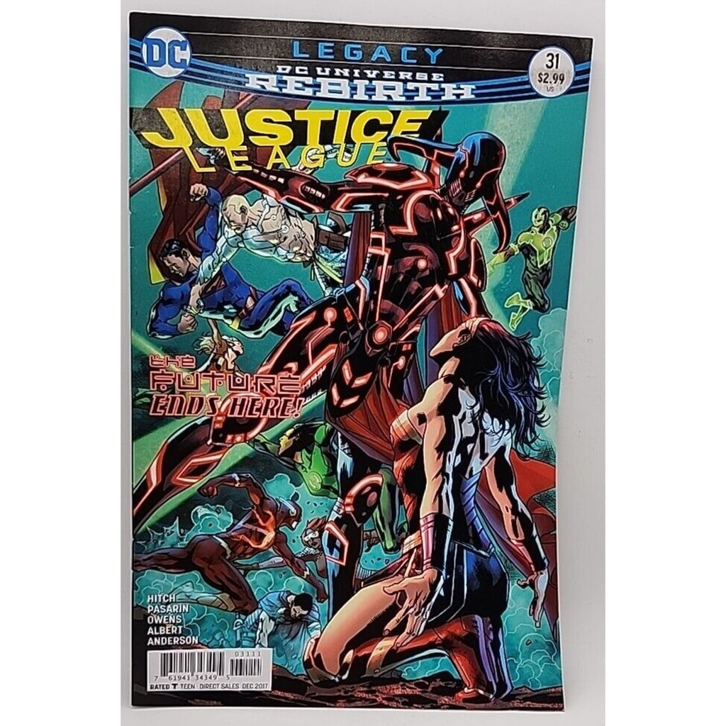 Justice League #31 Comic Book DC Universe Rebirth
