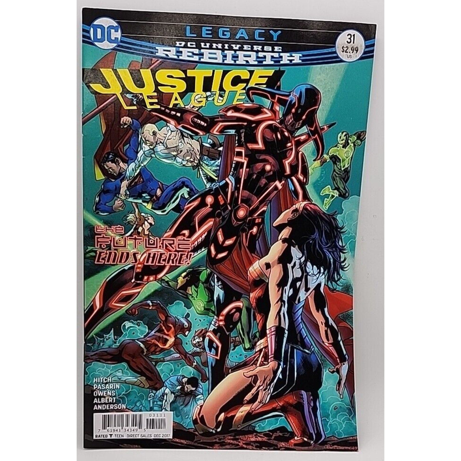 Justice League #31 Comic Book DC Universe Rebirth
