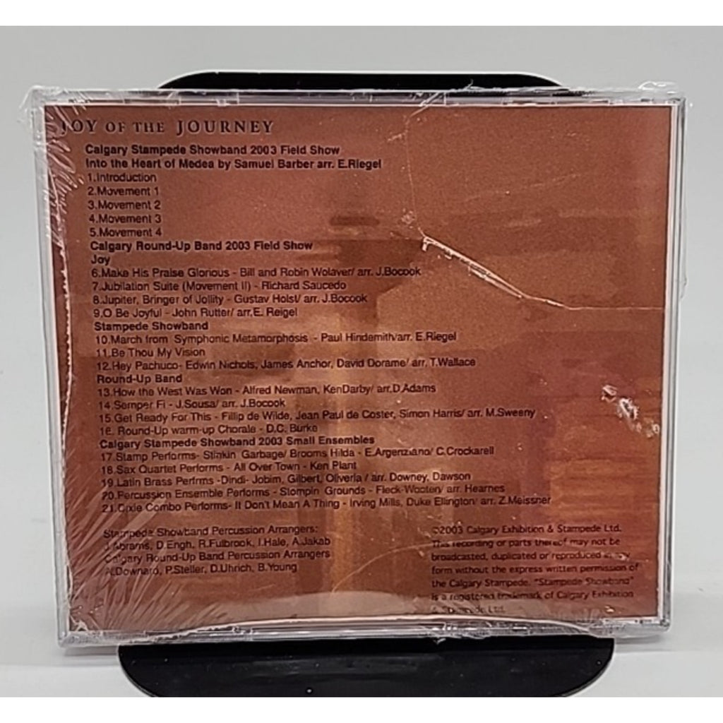 Joy Of The Journey Calgary Round - Up Band (CD) *Brand New*