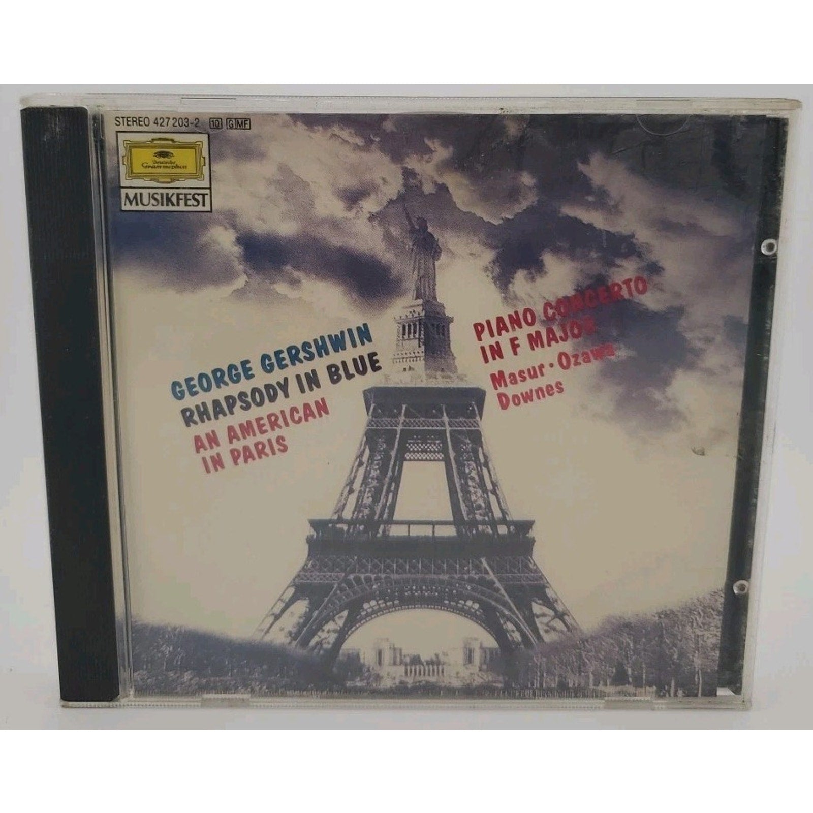 Gershwin Rhapsody In Blue An American In Paris (CD)