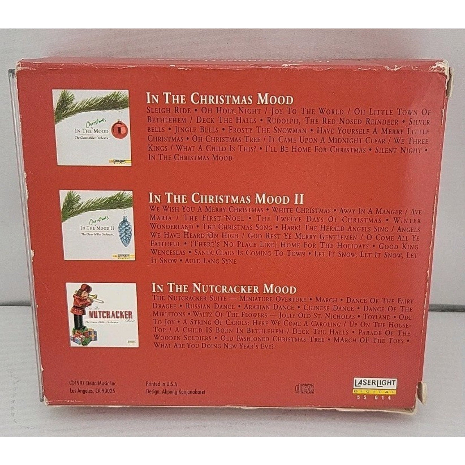 In the Christmas Mood 3 CD Set The Glenn Miller Orchestra 1997