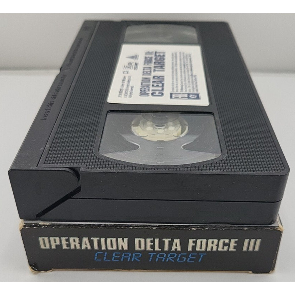 Operation Delta Force III Clear Target VHS