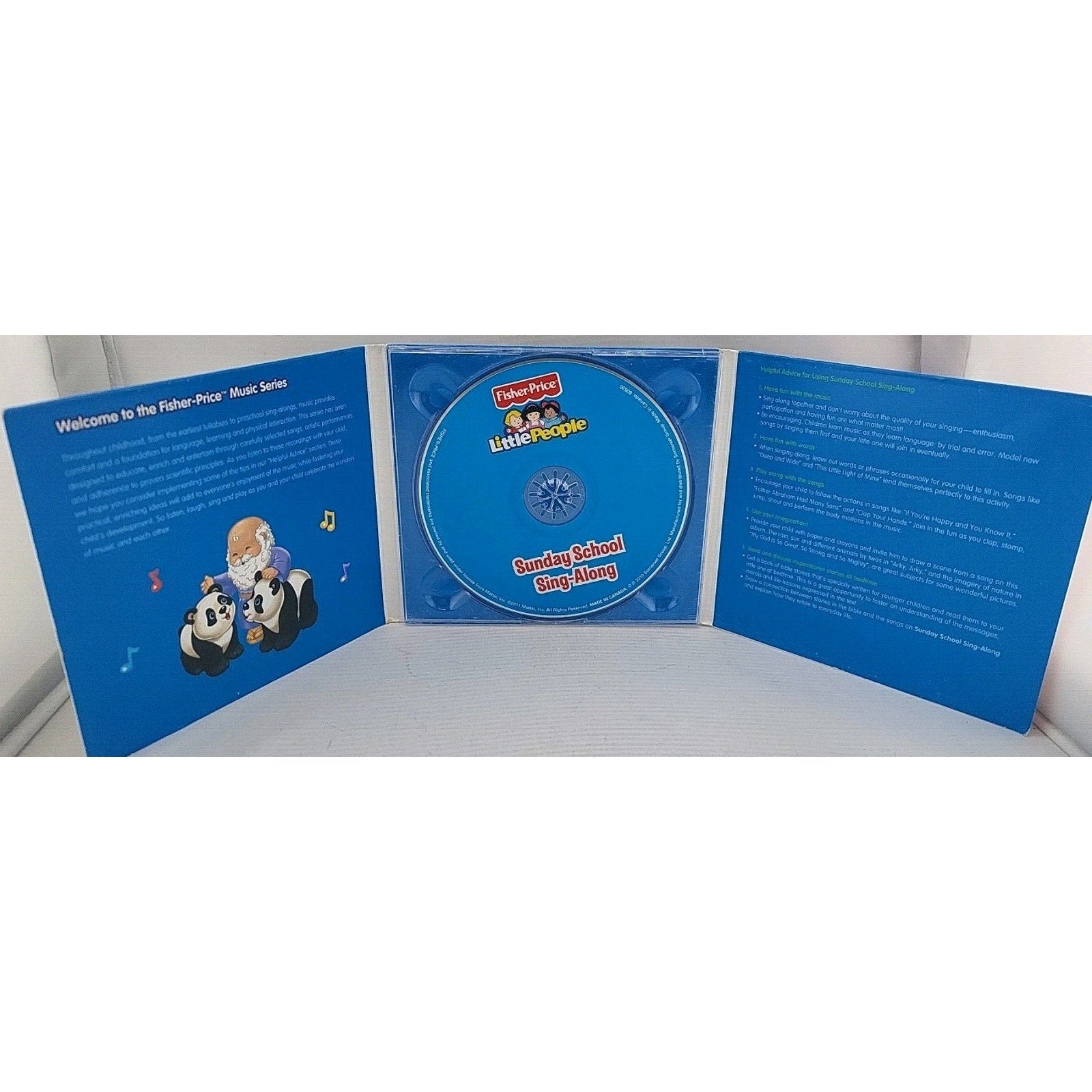Sunday School Sing-Along - Music CD - Little People - 2013-01-01 - FISHER PRICE