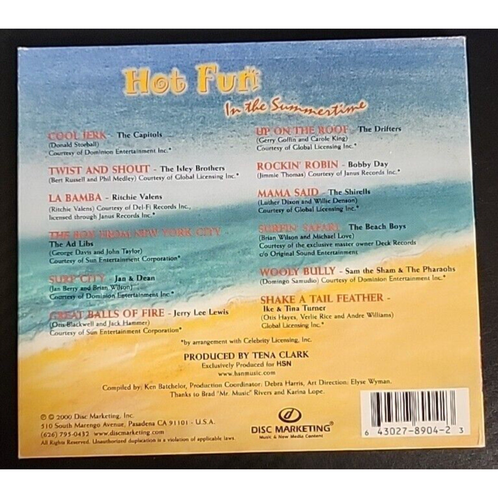 Hot Fun in the Summertime HSN (CD)