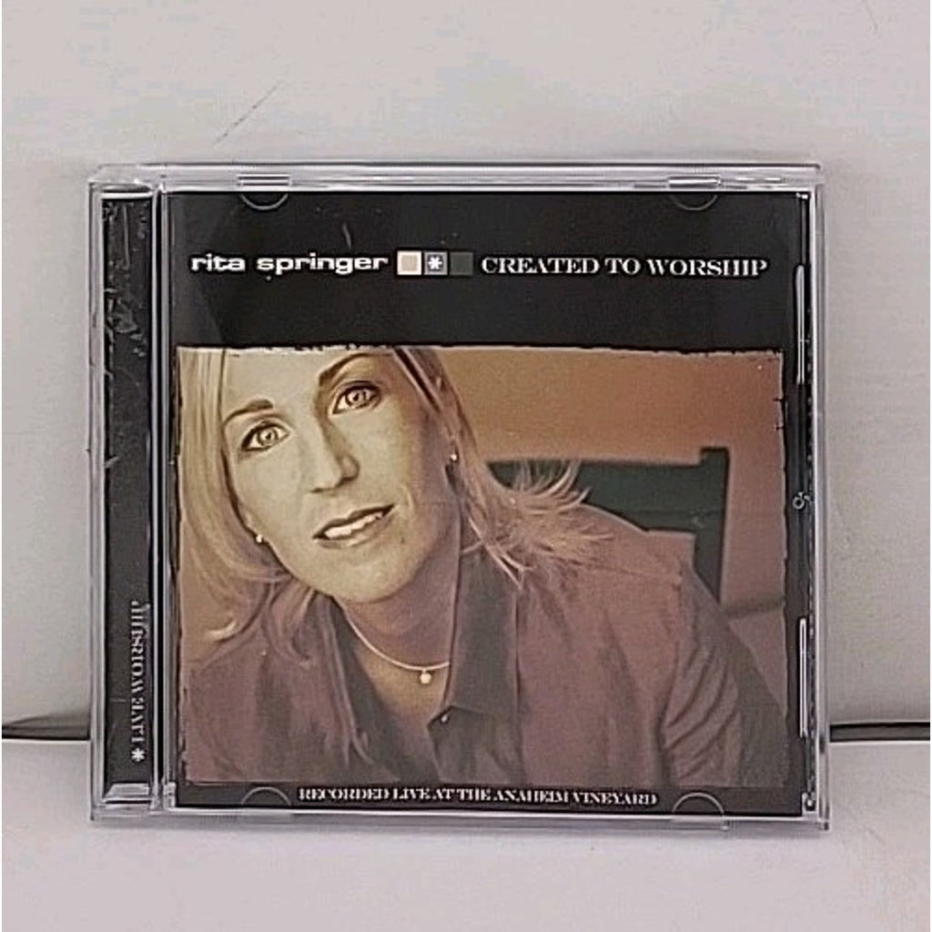 Created to Worship by Rita Springer (CD, Jul-2001, Rocketown)