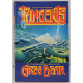 Tangents Greg Bear Hardcover + Dust Jacket Book Club Edition VTG 1989 WB