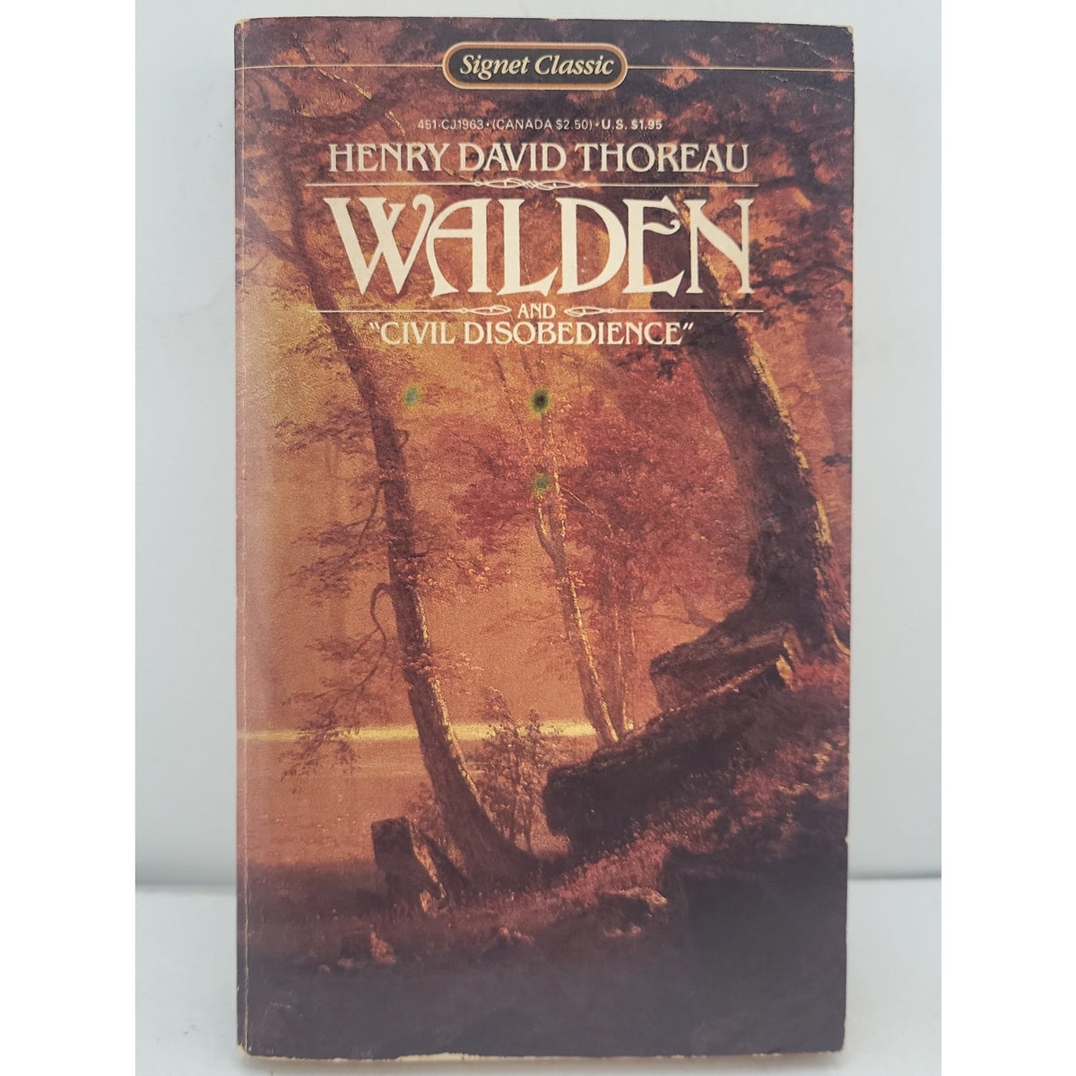 Walden And "Civil Disobedience" By Henry David Thoreau