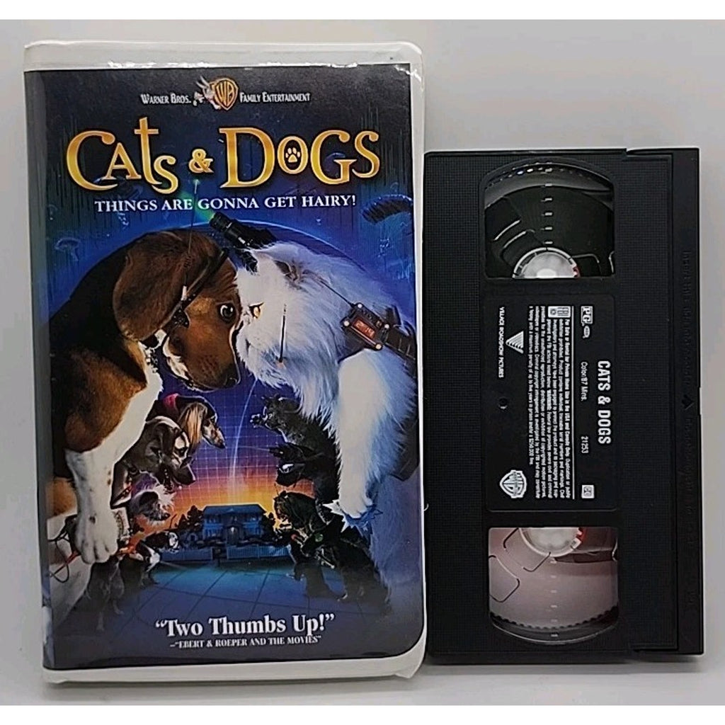 Cats Dogs (VHS, 2001, Clamshell)