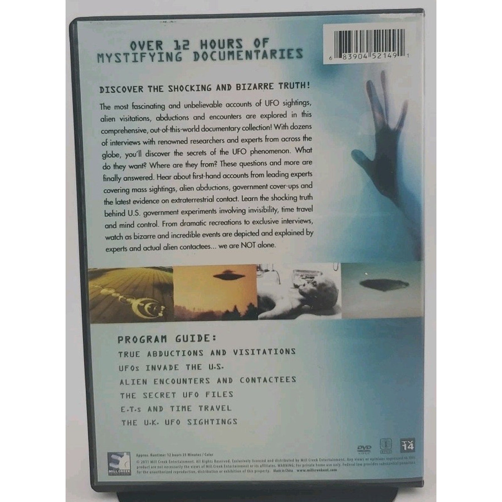 Aliens, Abductions and Extraordinary Sightings (DVD, 3-Disc Set)