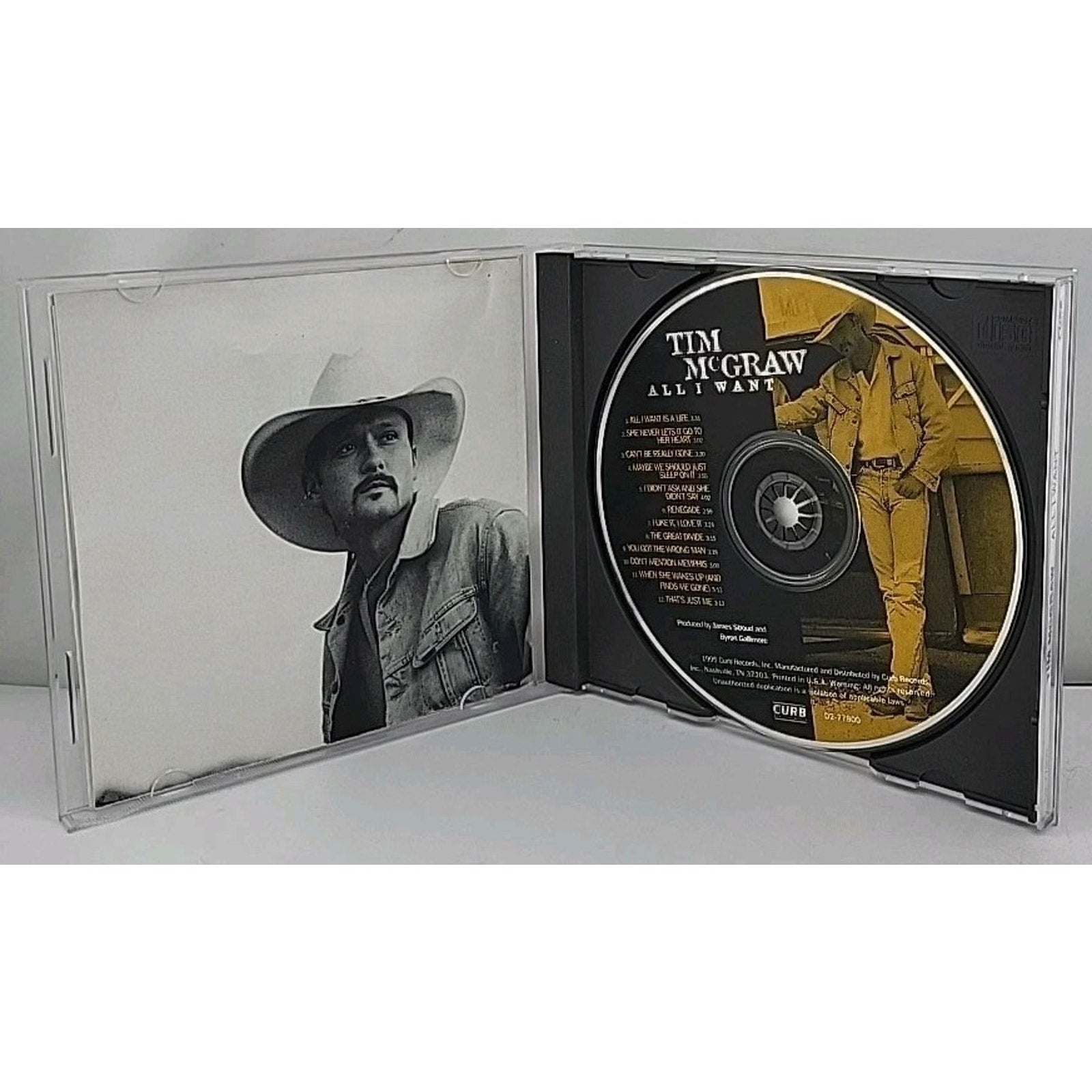 All I Want by Mcgraw, Tim (CD, 1995)