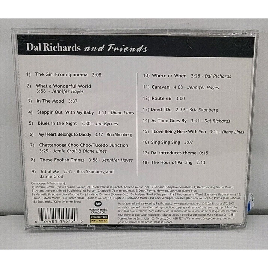 And Friends by Richards, Dal (CD, 2007)