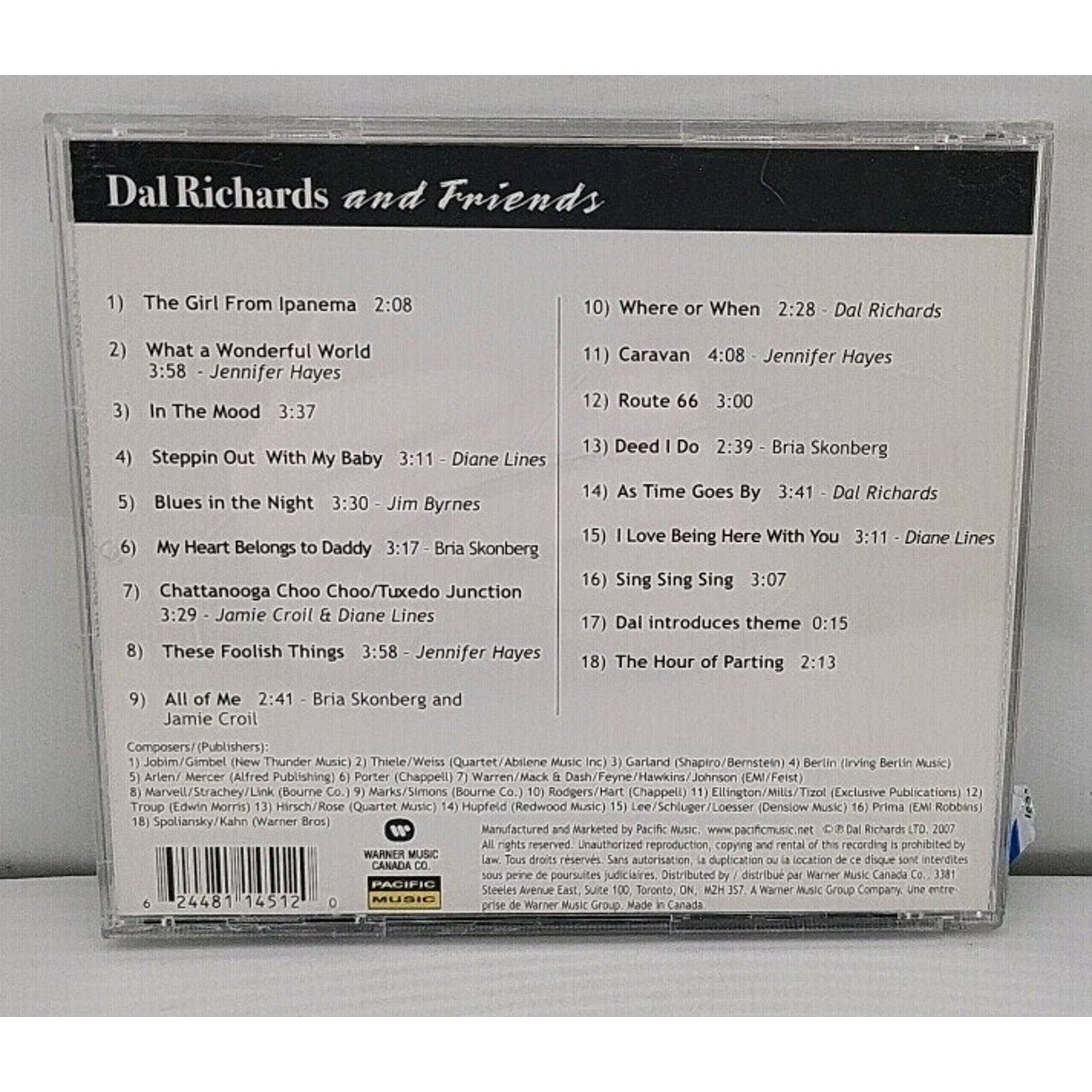 And Friends by Richards, Dal (CD, 2007)