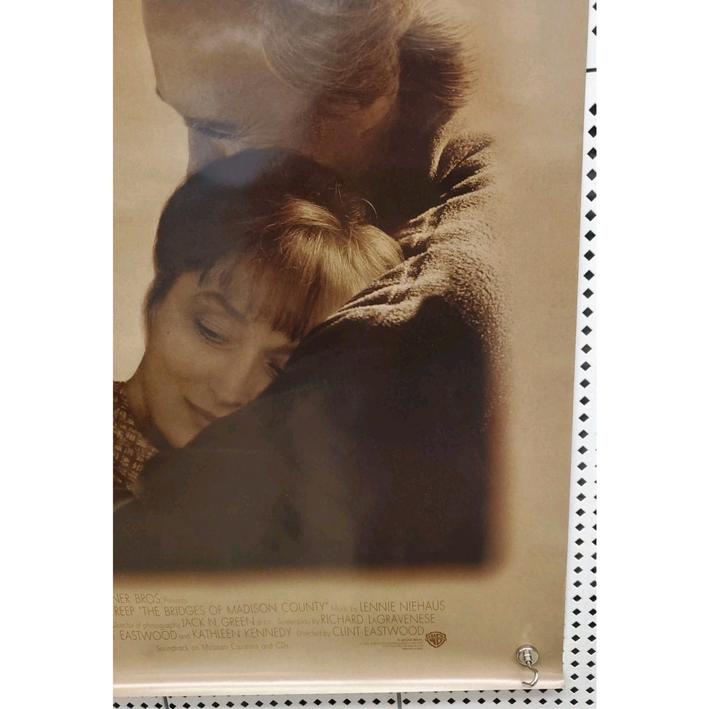 The Bridges of Madison County 1995 Double-Sided Movie Poster 27x40 Streep