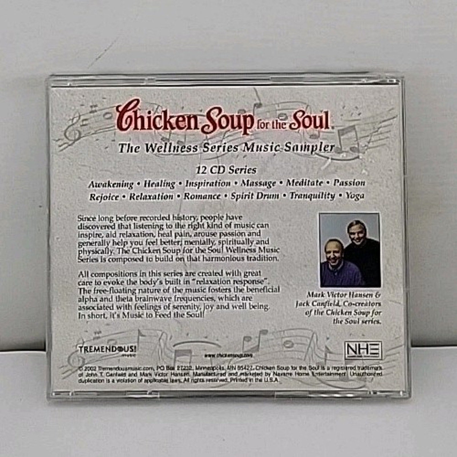 Chicken Soup for the Soul: The Wellness Series Music Sampler (CD, 2002,NHE)