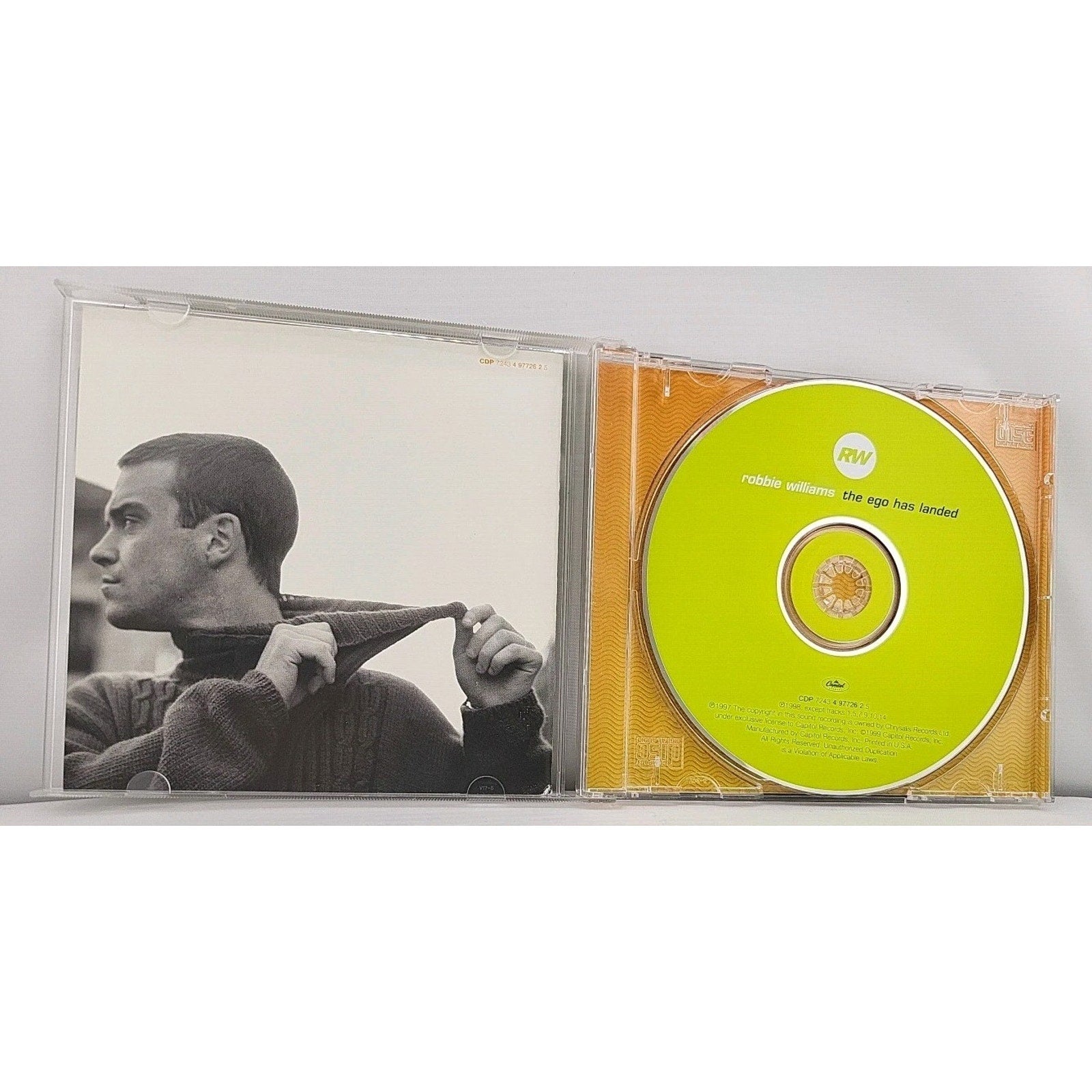 EGO Has Landed by Robbie Williams (CD, 1999)