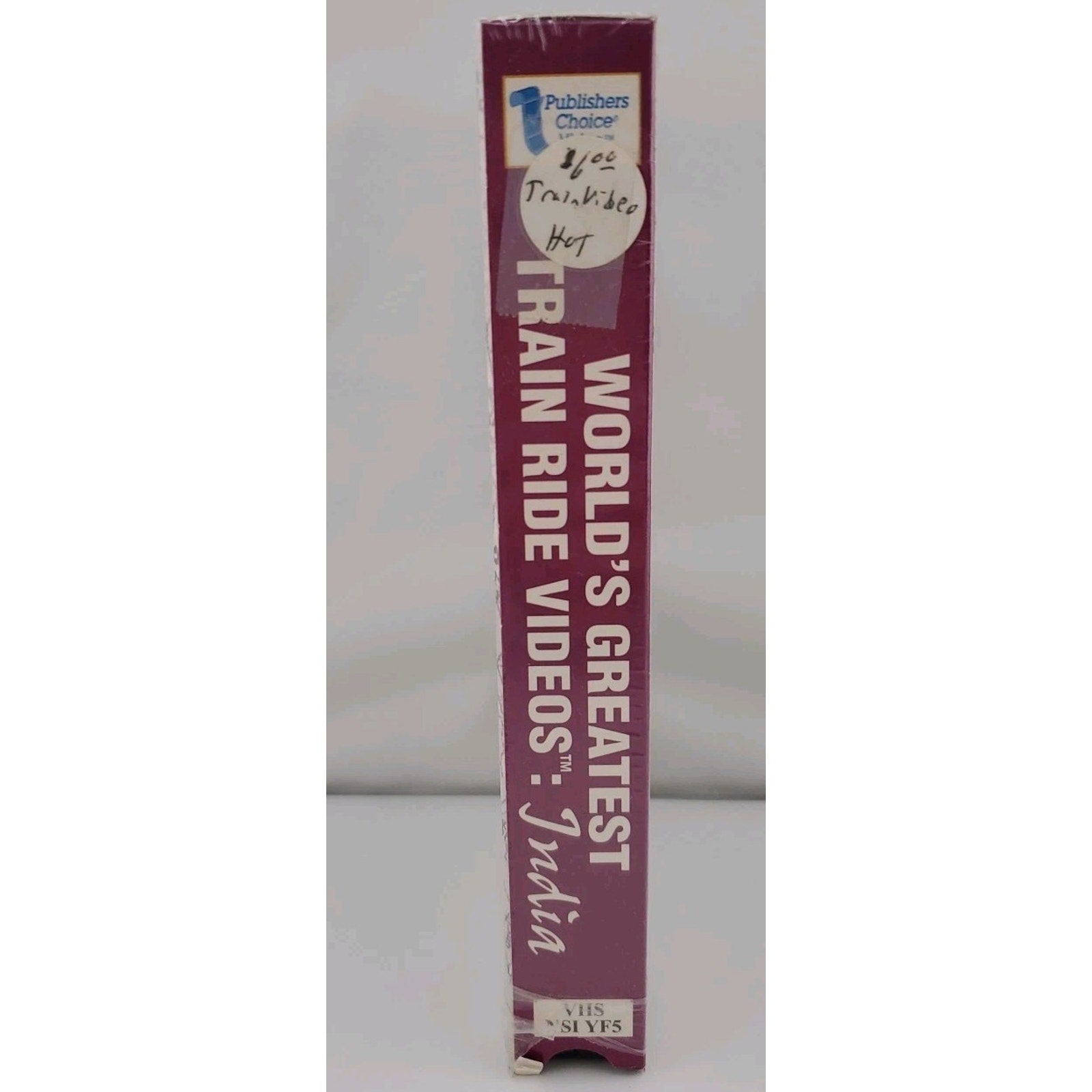 Worlds Greatest Train Ride Videos India 1995 VHS