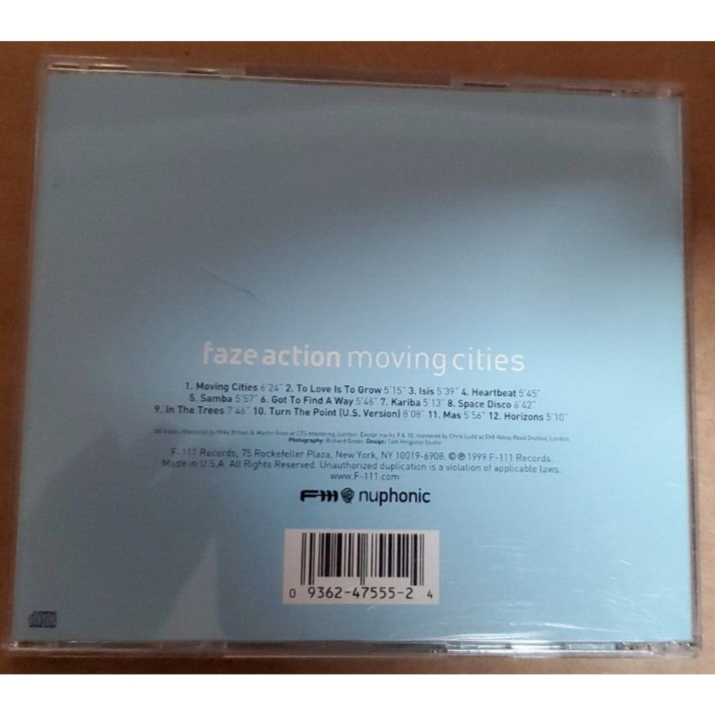 Moving Cities by Faze Action (CD, 1999)